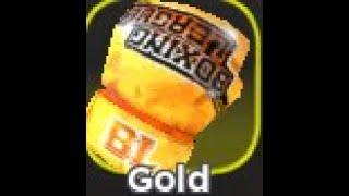 How To Get The Gold Gloves In Boxing League