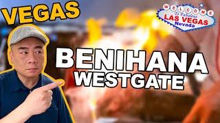 I went to the Benihana! Westgate Resort & Casino. Las Vegas