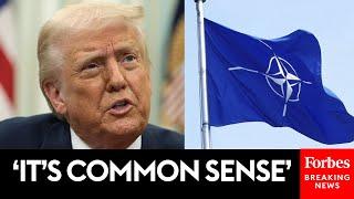 Reporter Asks Trump About NATO Security Pact: Will The U.S. Defend NATO Countries ‘That Don’t Pay’?