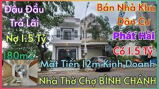 Bao Trọn Gói_Anh Hiếu Bán Rẻ Nhà 1,5 Tỷ 4 Phòng Mặt Tiền 8m Khu Dân Cư Phát Hải Nợ 1,5 Tỷ BÌNH CHÁNH