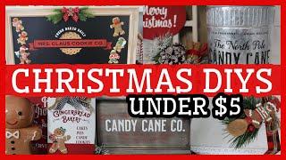 WOW Christmas DIY Decor on a HUGE Budget | $5 Christmas Decorations 2024