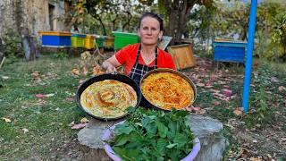 Albanian Nettle Pie & Pasta Feast – Can You Handle This Combo?! 