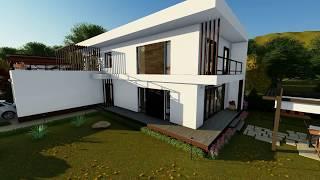 Proiect casa pe structura metalica 310-039