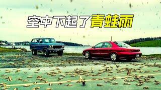 小鎮非常詭異，天上下起了青蛙雨，蝴蝶推著鐵球跑，科幻，奇幻，電影，解說，獵奇，懸疑，超能力