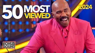 50 FUNNY Family Feud Steve Harvey Answers & Rounds 2024