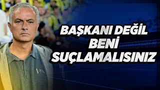 Canlı  Jose Mourinho: Yarınki Rostasyonda Bazı Dinamikler Değişecek | Sky Spor