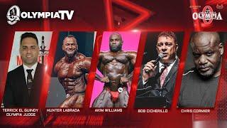 Hunter Labrada, Akim Williams, Chris Cormier, Bob Cicherillo and Terrick El Guindy