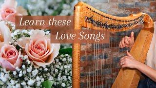 6 Love Songs to play on Harp