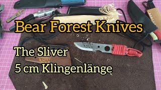 The Sliver von Bear Forest Knives - Klingenlänge 5 cm