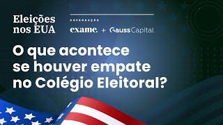 O que acontece se houver empate no Colégio Eleitoral?