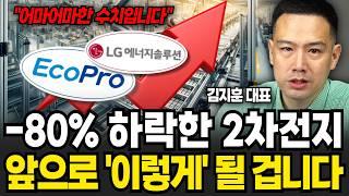고점대비 -80% 하락한 2차전지 앞으로 '이렇게' 될 겁니다 (김지훈 대표 / 2부)