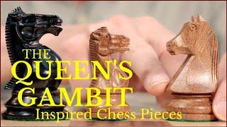 "The Queen's Gambit" Inspired Chess Pieces