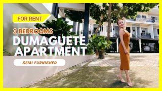 Dumaguete 3BR Semi Furnished Apartment For Rent Just 5 Minutes From The Valencia Public Plaza