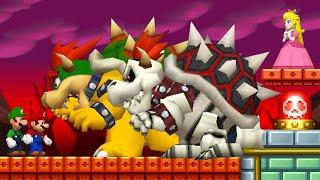 New Super Mario Bros DS HD - All Castles