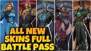 All Cosmetics In Marvel Rivals Season 1 Full Battlepass All Skins