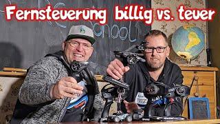 Welche RC Fernsteuerung ist die Richtige? Vergleich: billig vs. teuer...