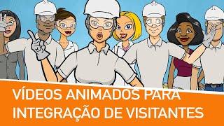 vídeo de integração de visitantes