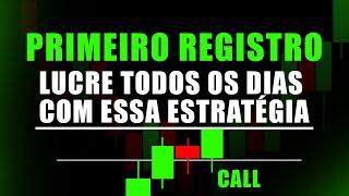 COMO OPERAR USANDO O PRIMEIRO REGISTRO