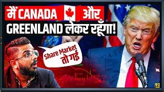 Stock Market Crash | Donald Trump on Canada & Greenland | World War 3