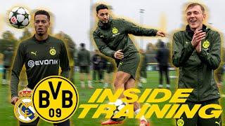 Letzte Einheit vor Real Madrid | Inside Training | UEFA Champions League