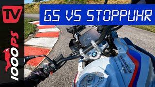 Stunde der Wahrheit - BMW R 1250 GS Bestzeit auf der 1000PS Teststrecke