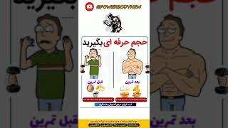 حجم حرفه ای بگیردعضله سازی سریعبرای عضله سازی چی بخوریمبدنسازی در خانهاموزش بدنسازی