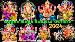 Magan Singh Kalakar Ganesh Murti 2024 | Magan Singh & Son's Ganpati Ready |Special Ganesh Idols 2024