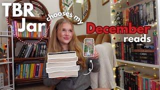 TBR jar picks my December reads! ️ *monthly tbr*