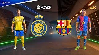 FC 25 - Al Nassr vs Barcelona | Club Friendly | C. Ronaldo vs R. Lewandoswki epic battle