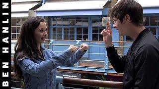 Hustle-style Magic Trick with Jessica-Jane Stafford