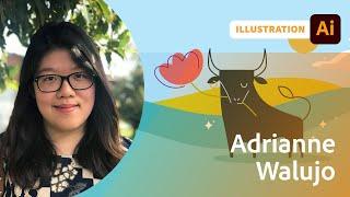 Illustration with Adrianne Walujo