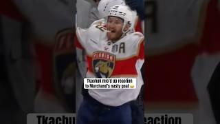 Marchand had Matthew Tkachuk in disbelief 