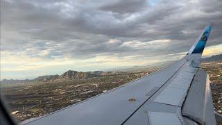 Beautiful Approach and Landing in Phoenix (PHX)