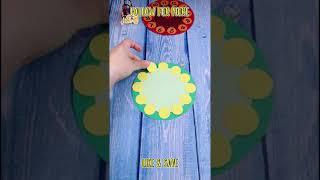 Paper plate craft ideas for kids / how to make a clock using paper plate#Shorts#Creatfunny