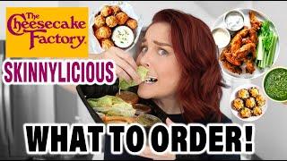 The ENTIRE Cheesecake Factory SKINNYLICIOUS Appetizers and Salad Menu For THE FIRST TIME!!