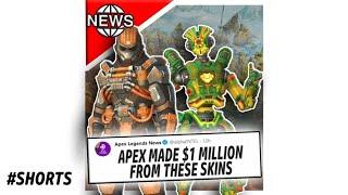 ALGS Bundle Skins have made over $1 Million dollars || Apex Legends News #Shorts