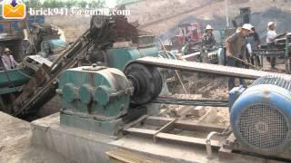 5 13 roll crusher auto clay brick machine