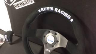 KEY'S Racing Steering Wheel & Shift Knob
