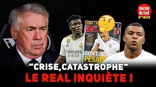 "CRISE", "CATASTROPHE"... la presse espagnole TRÈS INQUIÈTE pour le REAL Madrid !