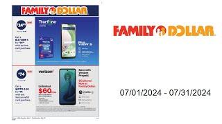 Family Dollar Weekly Ad (US) - 07/01/2024 - 07/31/2024