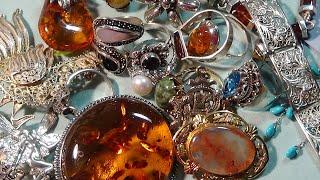 Splendid Jewelry Haul- Gold, Silver, Amber, from my trip to Romania