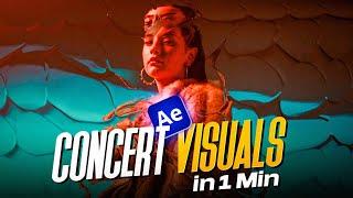 1 Minute Concert Visuals Hack 