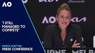 Marta Kostyuk Press Conference | Australian Open 2024 Quarterfinal