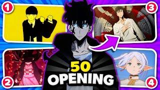 GUESS THE ANIME OPENING BY 4 PICTURES  (Hard - Super Easy) 