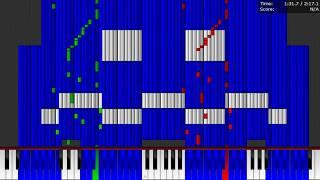 Dark MIDI - PAC-MAN Theme - 500,000 NOTES!!!
