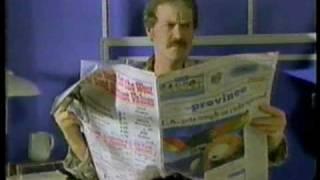 The Province newspaper 1985 TV ad