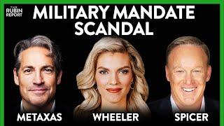 Military Vaccine Scandal Exposed: Liz Wheeler, Eric Metaxas, Sean Spicer | ROUNDTABLE | Rubin Report