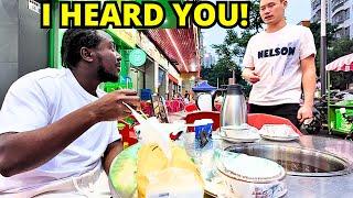 Back in China! I shocked this Chinese man again at his Restaurant by speaking fluent Chinese?!