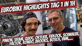 14 (GRAVEL) Highlights von der EUROBIKE in 60 Minuten | PINION hat mich überrascht!