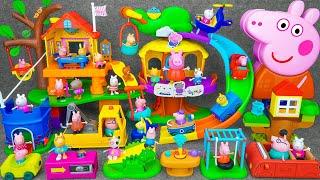 92 Minutes Satisfying with Unboxing Cute Peppa Pig Treehouse Playset Toys Collection ASMR 